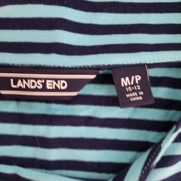 NWOT Lands End M/P striped dress. - Picture 3 of 4